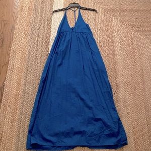 Blue Anthropologie Halter Dress for Sale up to 90% Off: Poshmark